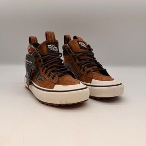 Vans Sk8-Hi MTE All Weather Brown Suede Boots Women 5 Men 3.5 New No Box